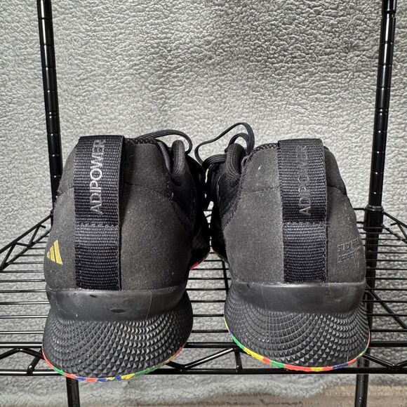 Adidas Adipower Weightlifting III Shoes Mens Size 9.5 Black IF0534 - Picture 5 of 8